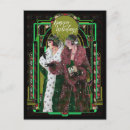 Search for art deco christmas postcards 1920s