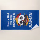 Search for panda beach towels Girl