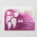 Search for wine tasting bridal shower invitations Grapes