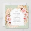 Search for sage square wedding invitations Botanical