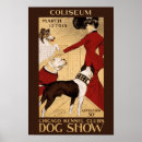 Search for dog show art Vintage