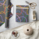 Search for wavy wrapping paper Colorful