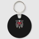 Search for holding heart key rings Skeleton hands