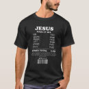 Search for receipt tshirts Jesus