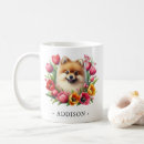 Search for pomeranian mugs Flowers
