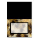 Search for animal print table cards Safari
