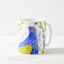 Search for watercolor birds mugs Blue