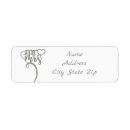 Search for married couple return address labels Bride and groom