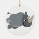 Search for rhinoceros christmas tree decorations White