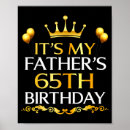 Search for 65th birthday posters Years