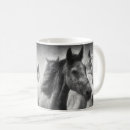 Search for white horse coffee mugs Photograph