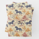 Search for stallion gift wrap Western