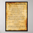 Search for 10 commandements posters Commandments