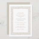 Search for beige wedding invitations Classic