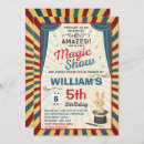 Search for magician invitations Magic party