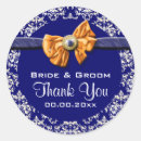 Search for orange damask stickers White
