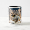 Search for great horn owl mugs Raptor
