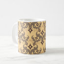 Search for beautiful patterns mugs Brown