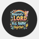 Search for magnifying stickers Christian