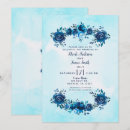Search for indigo wedding invitations Roses
