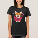 Search for corgi womens tshirts Dog