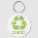 Search for recycle sign key rings Green