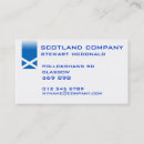 Search for scotland business cards Scottish