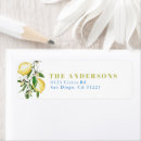 Search for citrus return address labels Floral