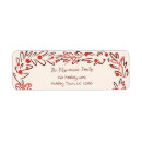 Search for hand drawn return address labels Winter
