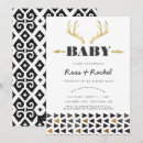 Search for deer antler baby shower invitations Animal