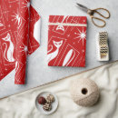 Search for cat xmas wrapping paper Retro