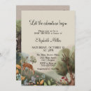 Search for illustration baby shower invitations Forest