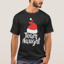 Search for team naughty tshirts Santa