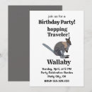 Search for australia birthday invitations Kangaroo