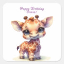 Search for funny happy birthday stickers Whimsical