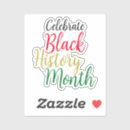 Search for african american celebration stickers Month