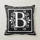 Search for letter b cushions Elegant