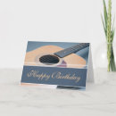 Search for acoustic guitar birthday cards Band