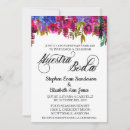 Search for spanish wedding invitations Watercolor