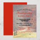 Search for country thanksgiving invitations Leaves