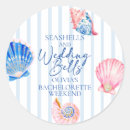 Search for seashell wedding stickers Coastal