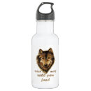 Search for wolf water bottles Watercolor