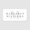 Search for initial monogram office supplies Typography