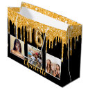 Search for sweet 16 birthday gift bags Black and gold
