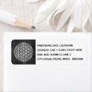 Search for flower of life return address labels Meditation
