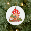 Search for gnome ceramic christmas tree decorations Dwarf