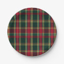 Search for green plaid pattern plates Cosy