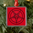 Search for baphomet christmas tree decorations Pentagram