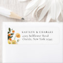 Search for citrus return address labels Chic