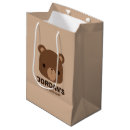 Search for brown bear gift bags Birthday